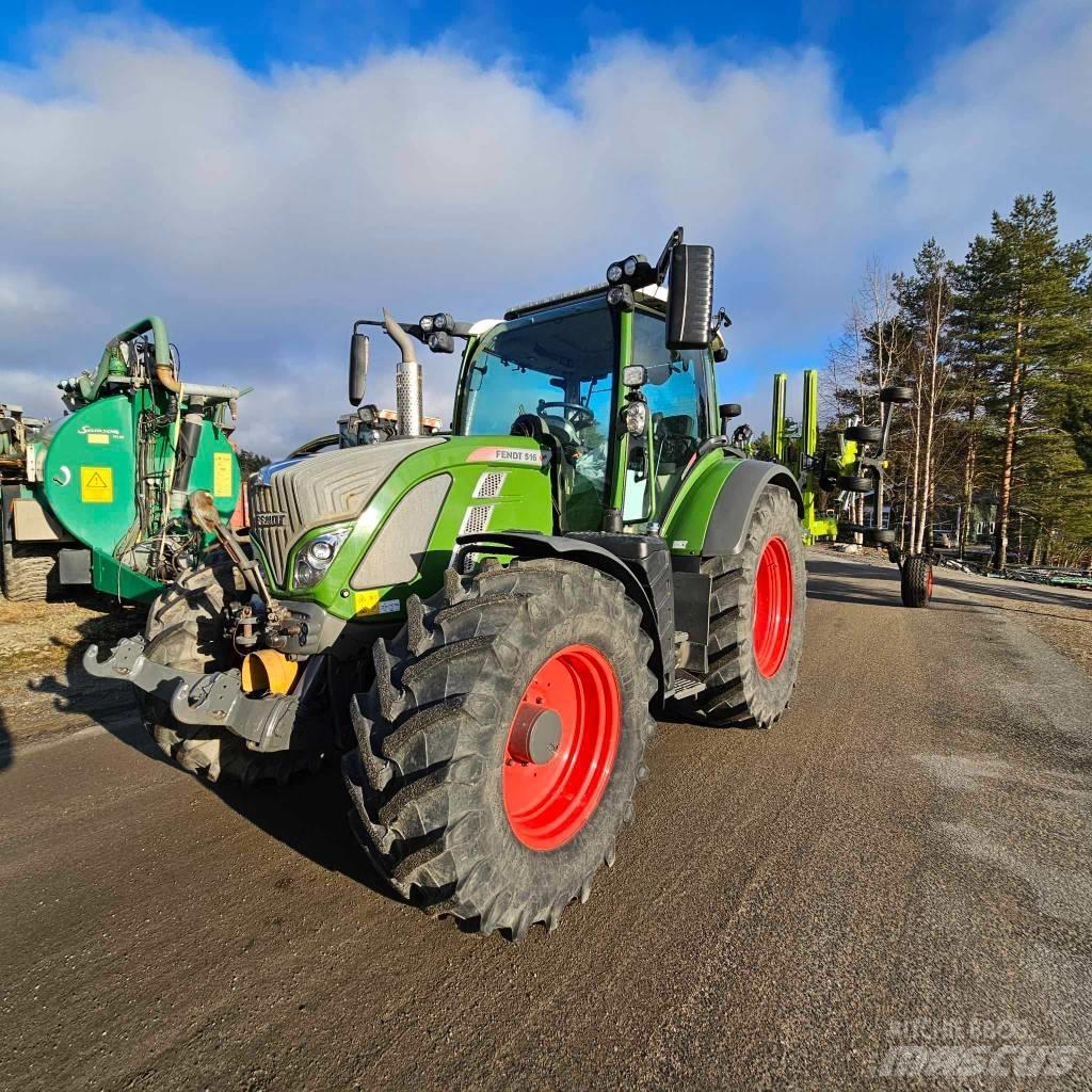Fendt 516 Profi Plus Tractoren