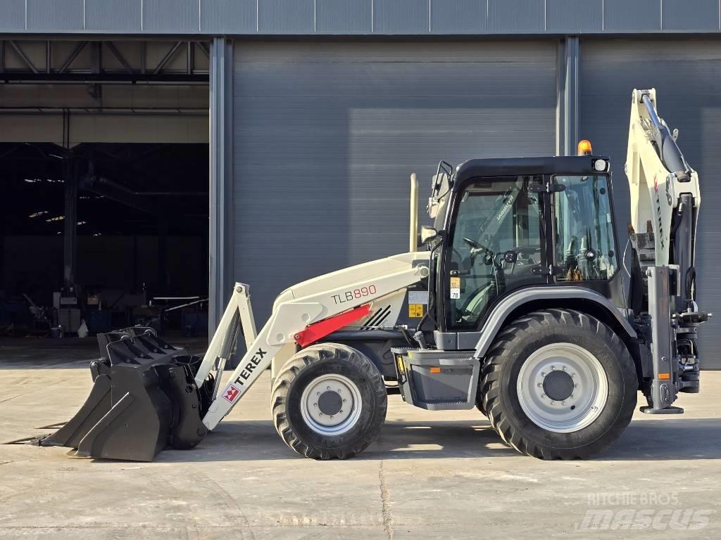 Terex TLB 890 Graaf-laadcombinaties