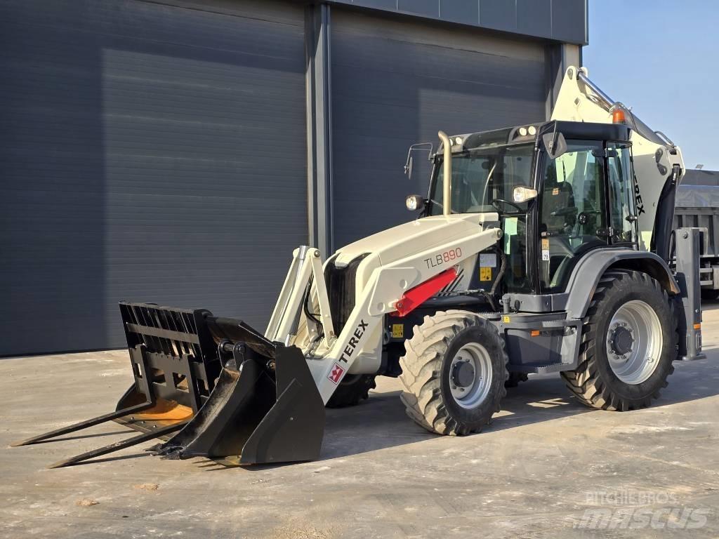 Terex TLB 890 Graaf-laadcombinaties