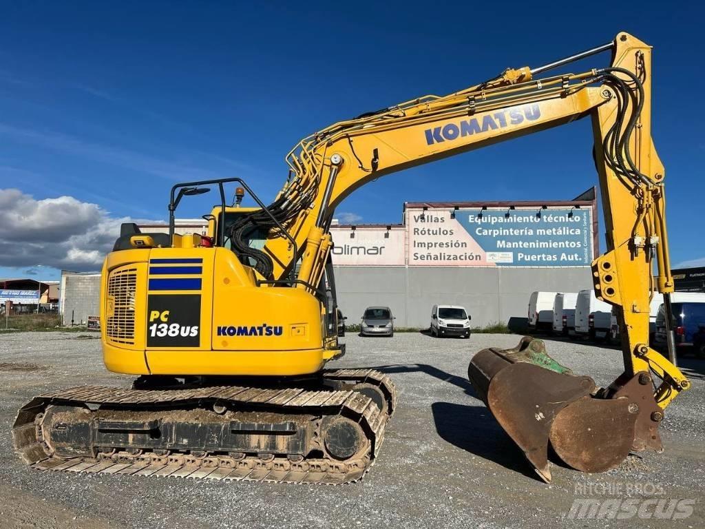 Komatsu PC 138 US Rupsgraafmachines