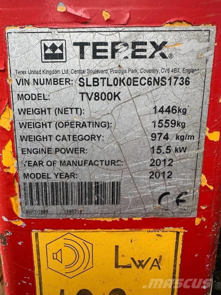 Terex TV 800 Duowalsen