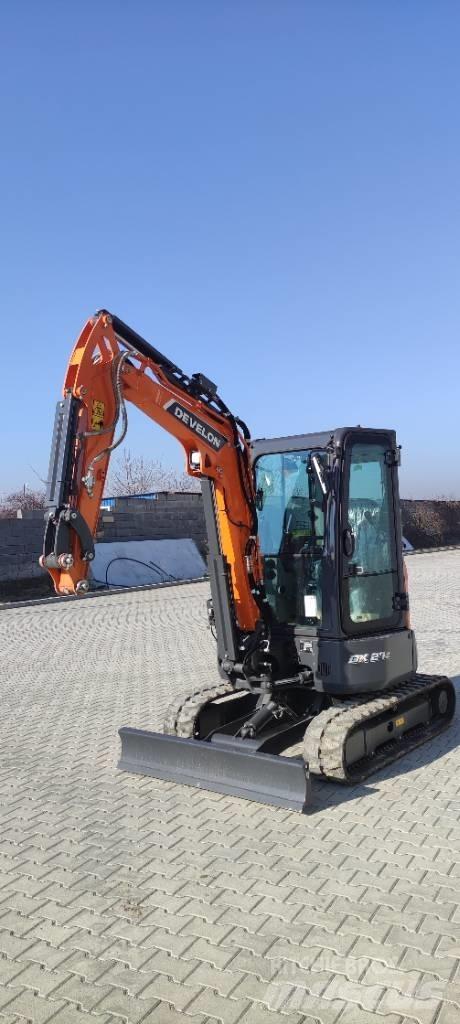 Develon DX 27 Z-7 Minigraafmachines < 7t