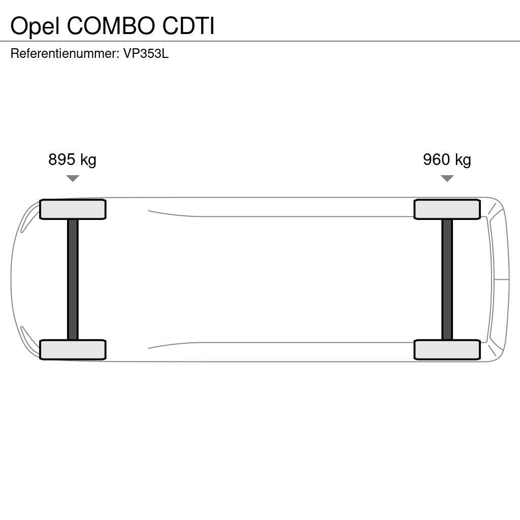 Opel Combo CDTI Gesloten opbouw