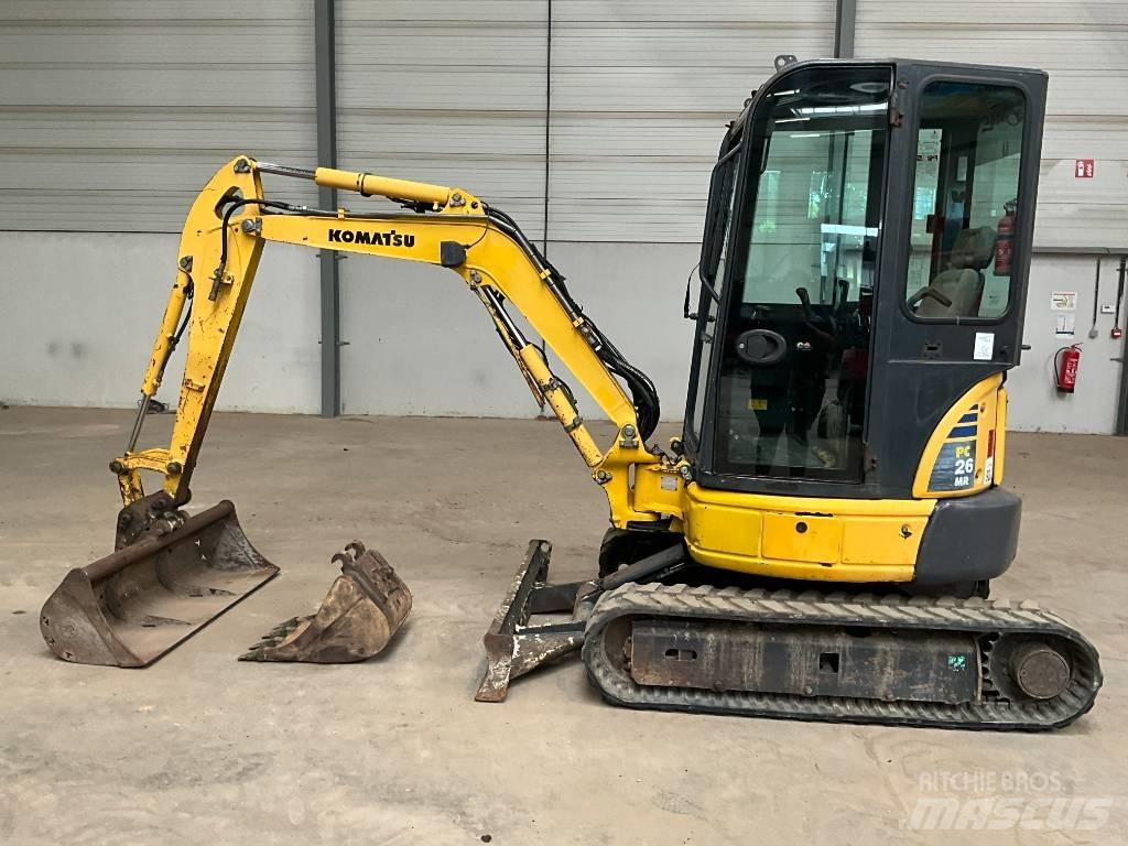 Komatsu PC 26 MR-3 Minigraafmachines < 7t