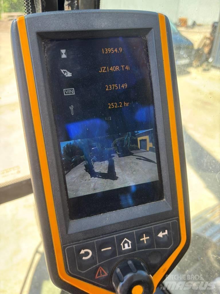 JCB JZ 140 LC Rupsgraafmachines