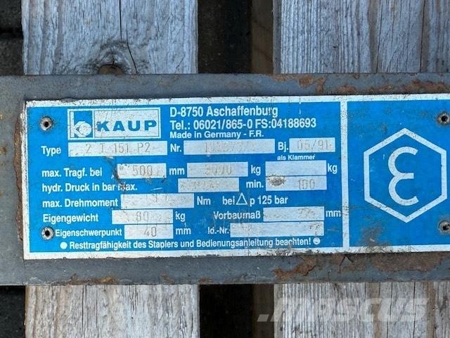 Kaup USED PARTS Overige gebruikte aanbouwapparatuur en componenten