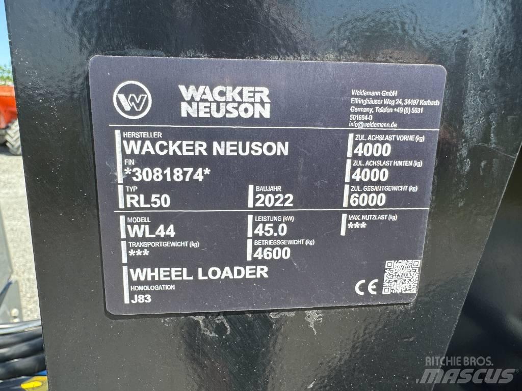 Wacker Neuson WL44 Wielladers