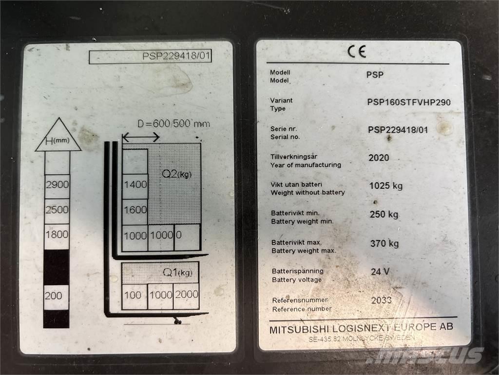 Atlet PSP160 Zelfrijdende stapelaars