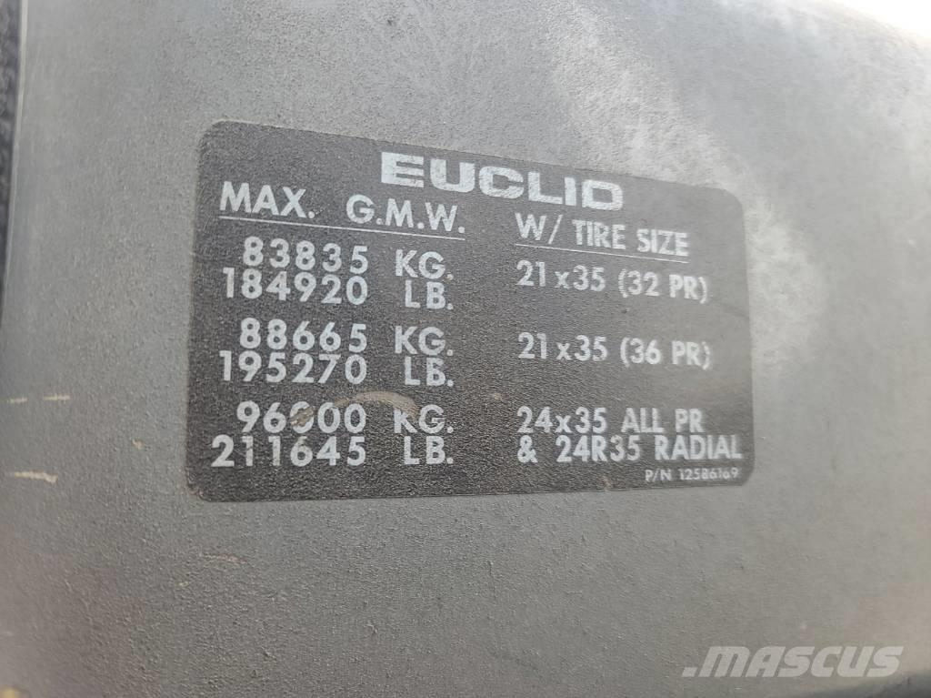 Euclid R60 Knik dumptrucks