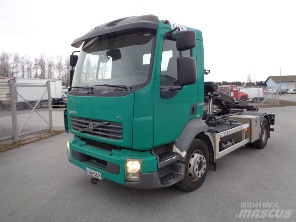 Volvo FL 240 4x2 Containertrucks met kabelsysteem