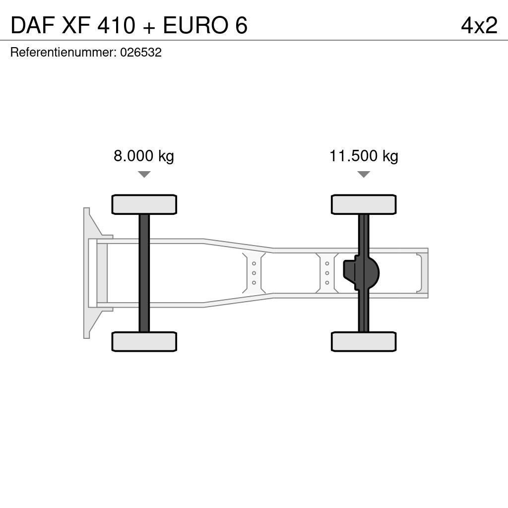DAF XF 410 + EURO 6 Trekkers