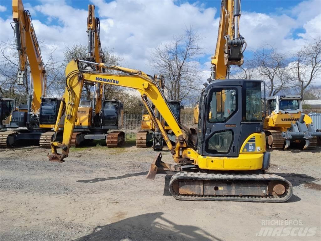 Komatsu PC55MR-3 Minigraafmachines < 7t