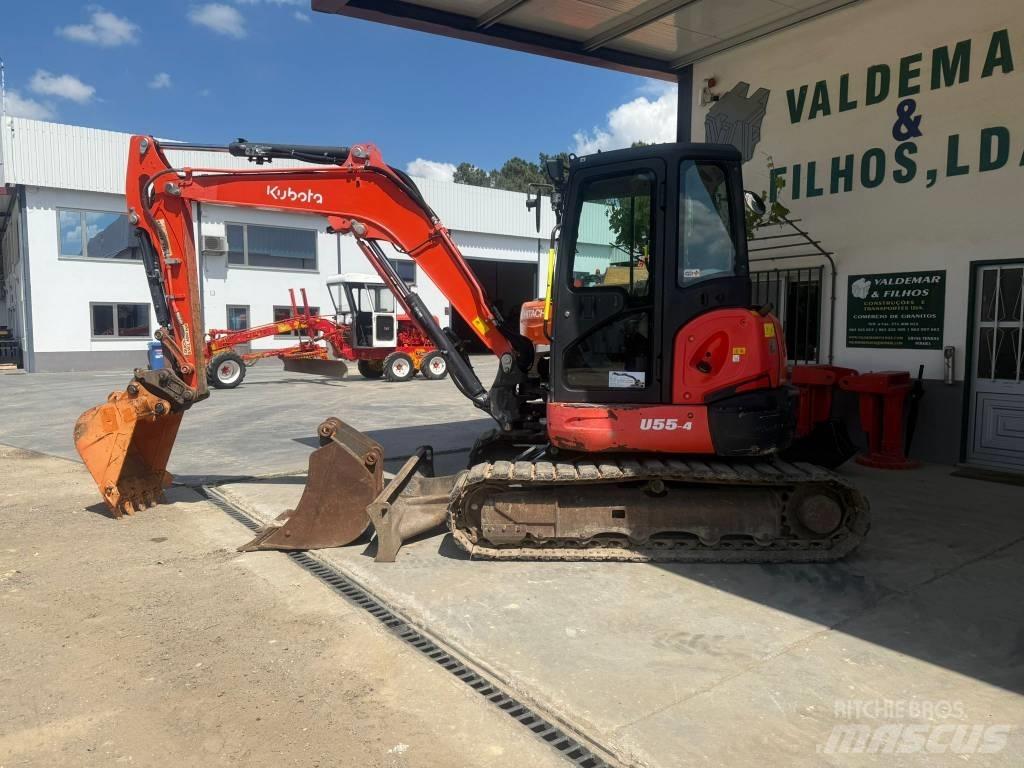Kubota U 55-4, U55 Minigraafmachines < 7t