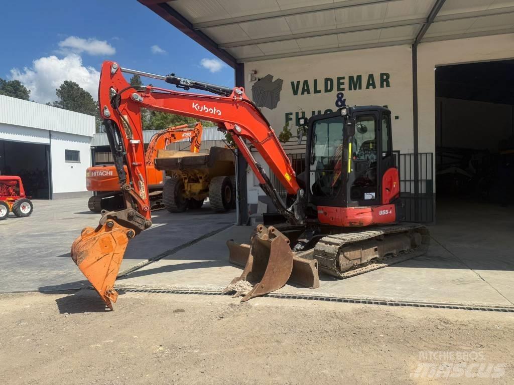 Kubota U 55-4, U55 Minigraafmachines < 7t