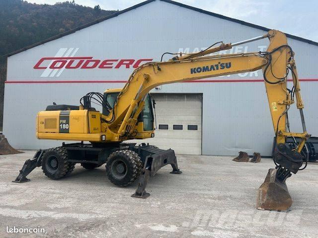 Komatsu PW 180 Wielgraafmachines
