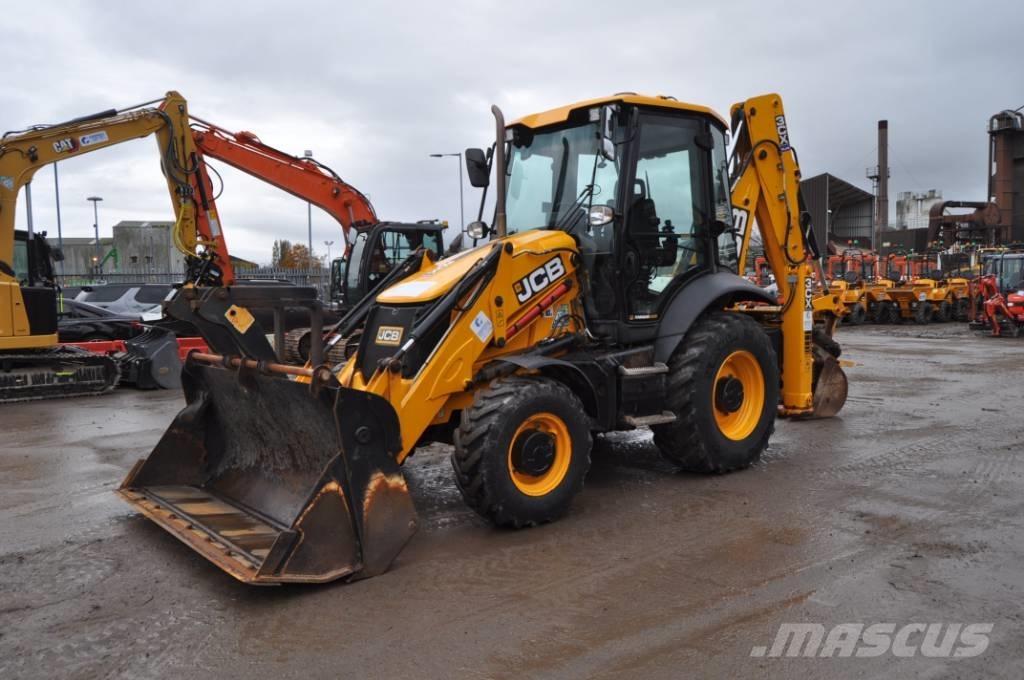 JCB 3 CX Graaf-laadcombinaties