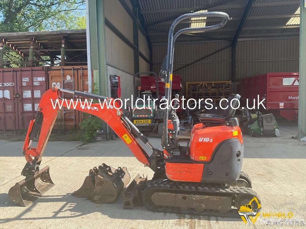 Kubota U 10-3 Minigraafmachines < 7t