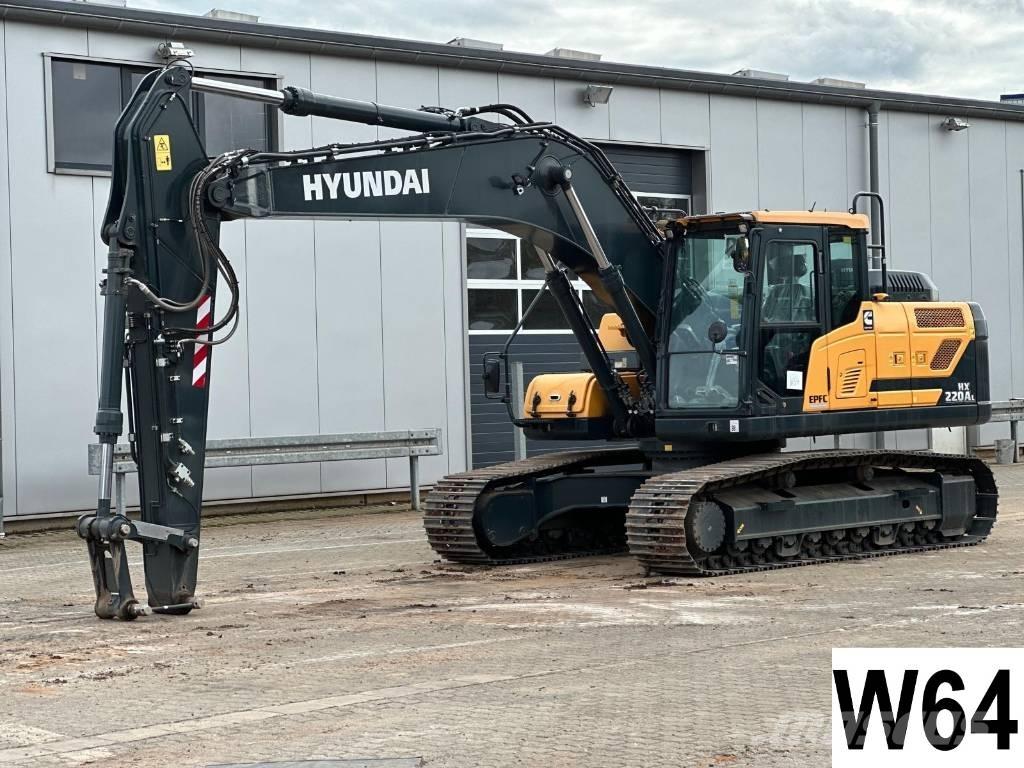 Hyundai HX 220 AL Rupsgraafmachines