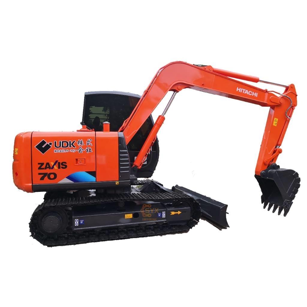Hitachi ZX 70 Midigraafmachines 7t - 12t