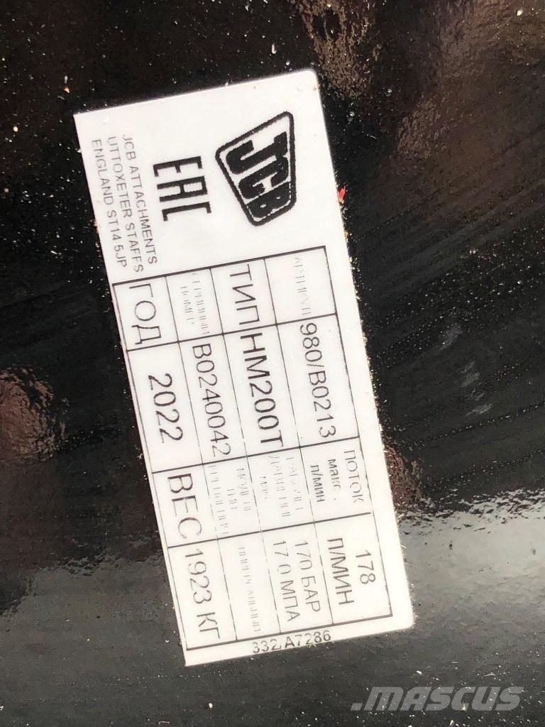 JCB HM200T Hamers en brekers