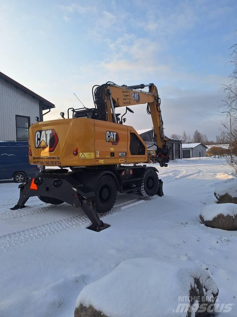 CAT M 318 Wielgraafmachines