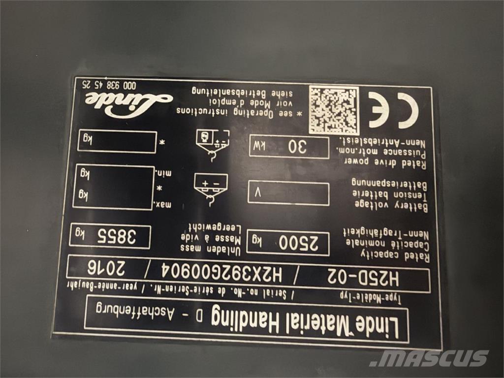 Linde H25D-02 Diesel heftrucks