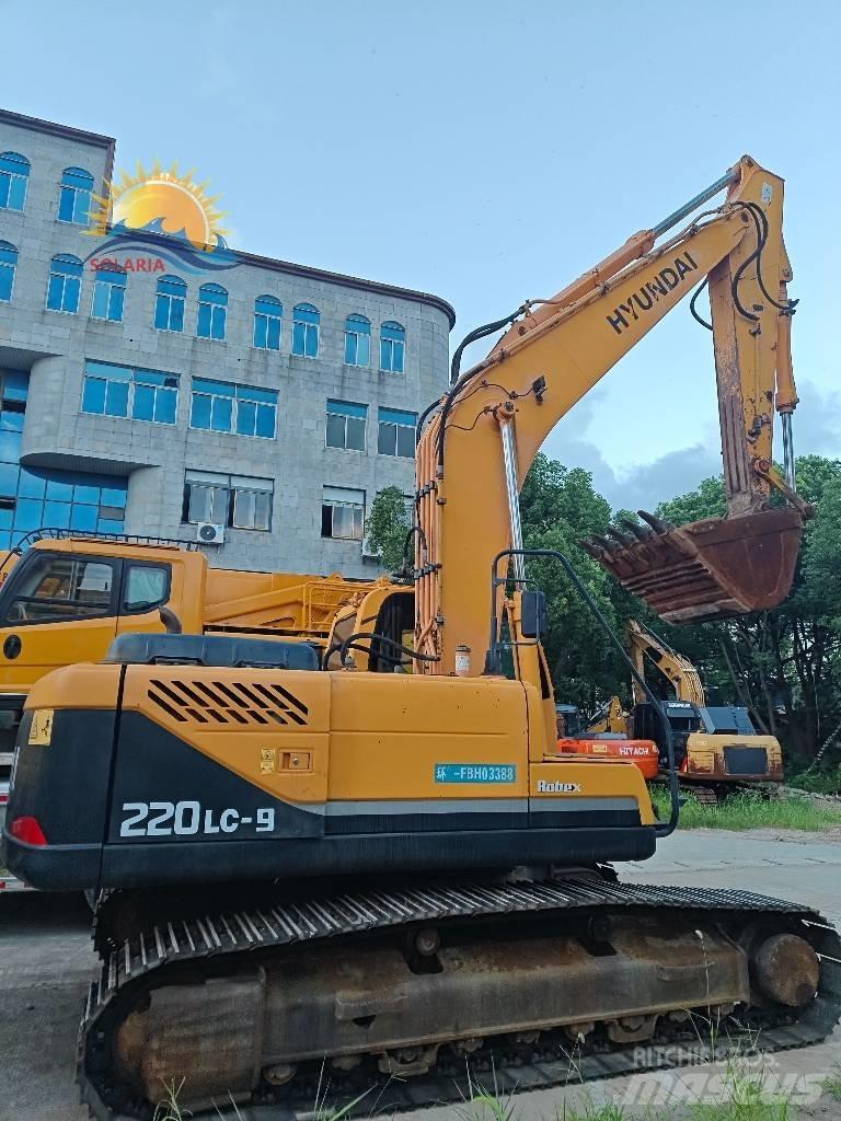 Hyundai R 220LC-9S Rupsgraafmachines