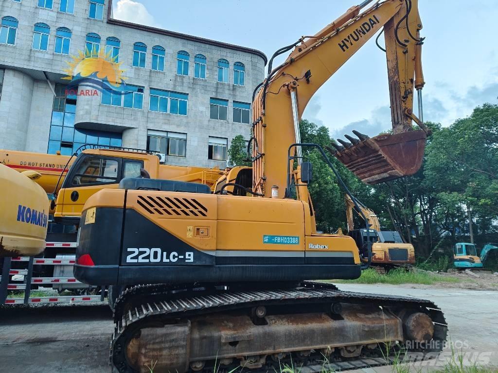 Hyundai R 220LC-9S Rupsgraafmachines