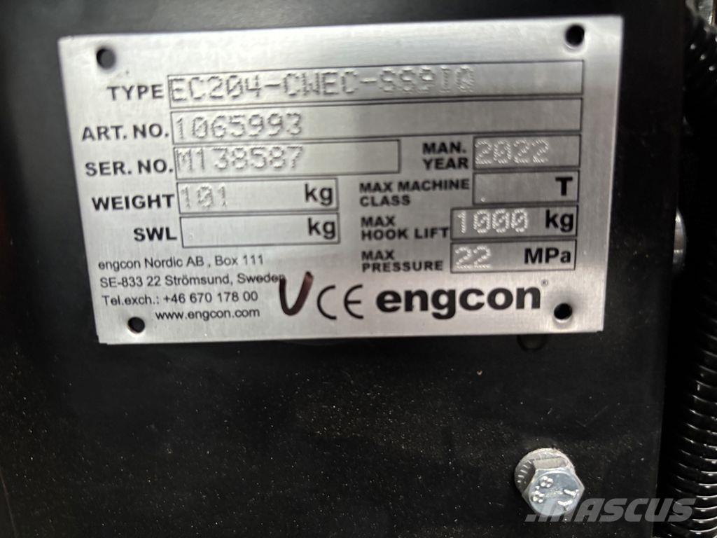 Engcon EC204 - CW05 Snelkoppelingen
