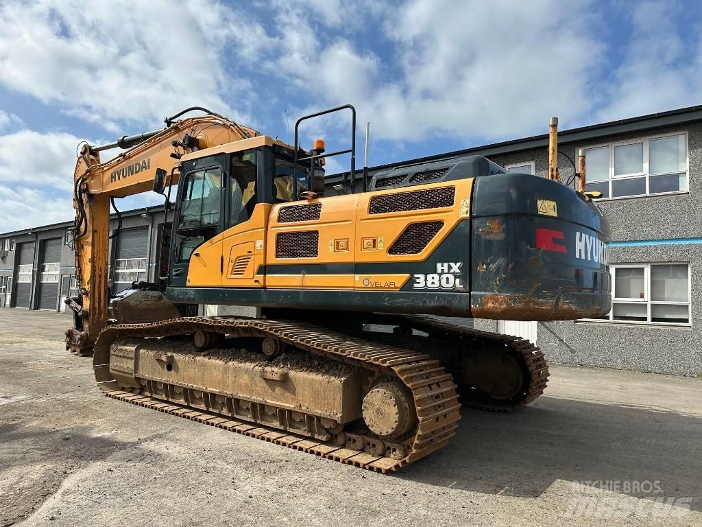 Hyundai HX 380 L Rupsgraafmachines
