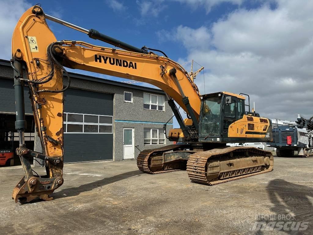 Hyundai HX 380 L Rupsgraafmachines