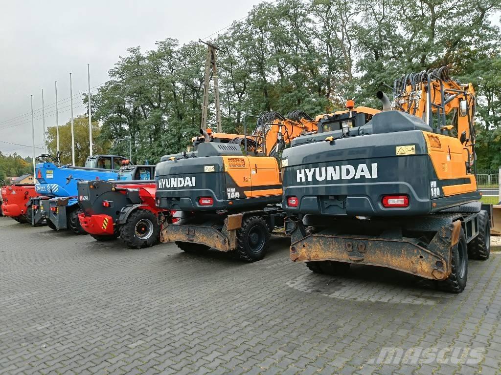 Hyundai HW140 Wielgraafmachines