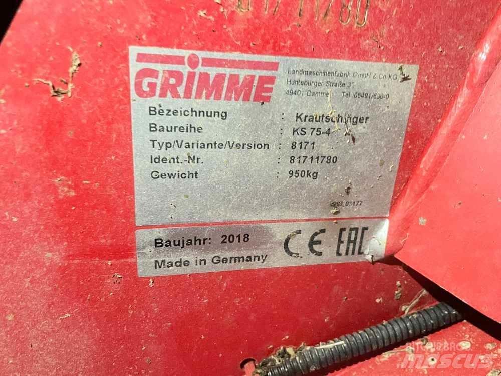 Grimme KS 75-4 Aardappel materieel - Overigen