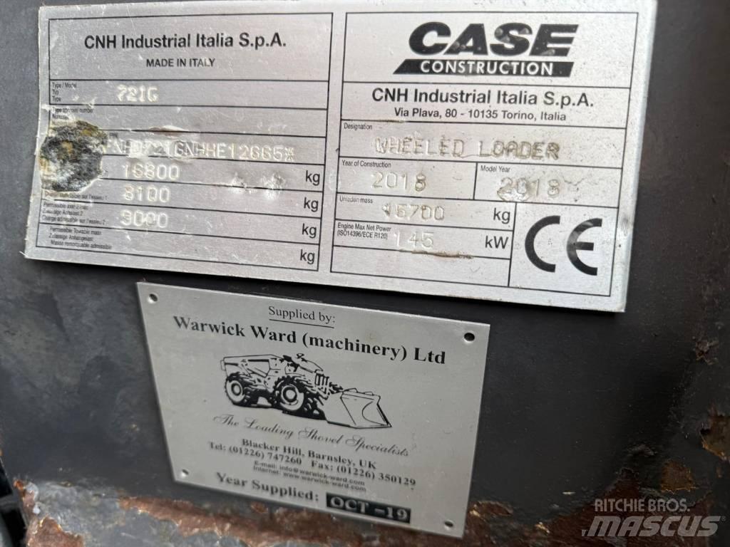 CASE 721 GXR Wielladers