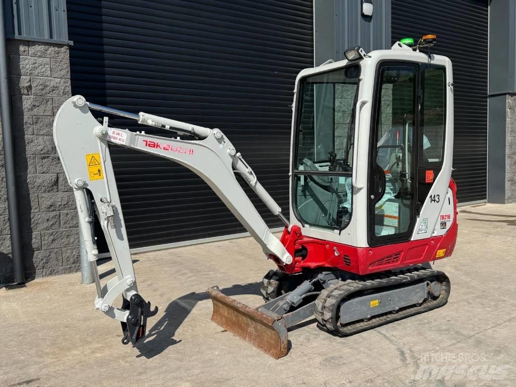 Takeuchi TB 216 Minigraafmachines < 7t