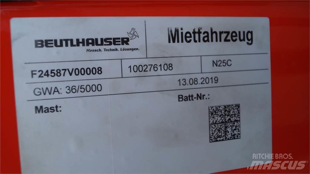 Linde N25C-lang Orderpicker voor laag niveau