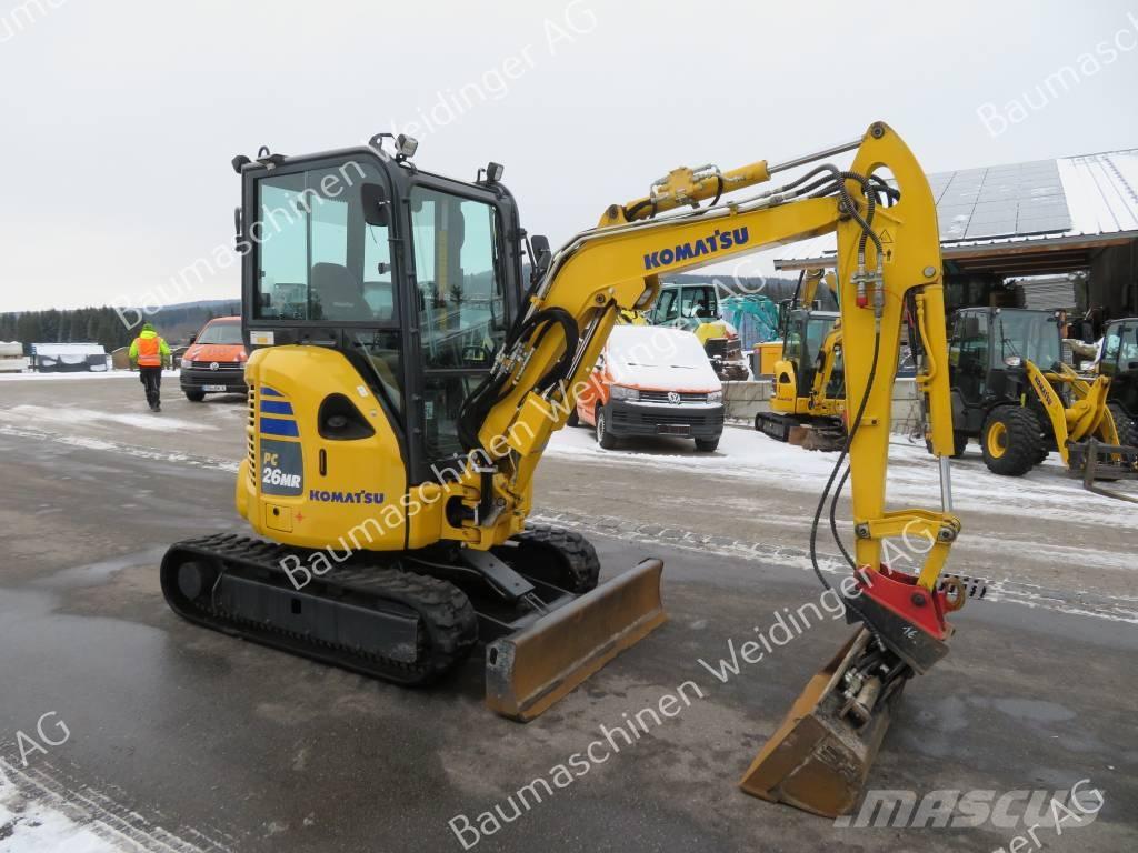 Komatsu PC 26 MR-5 Minigraafmachines < 7t
