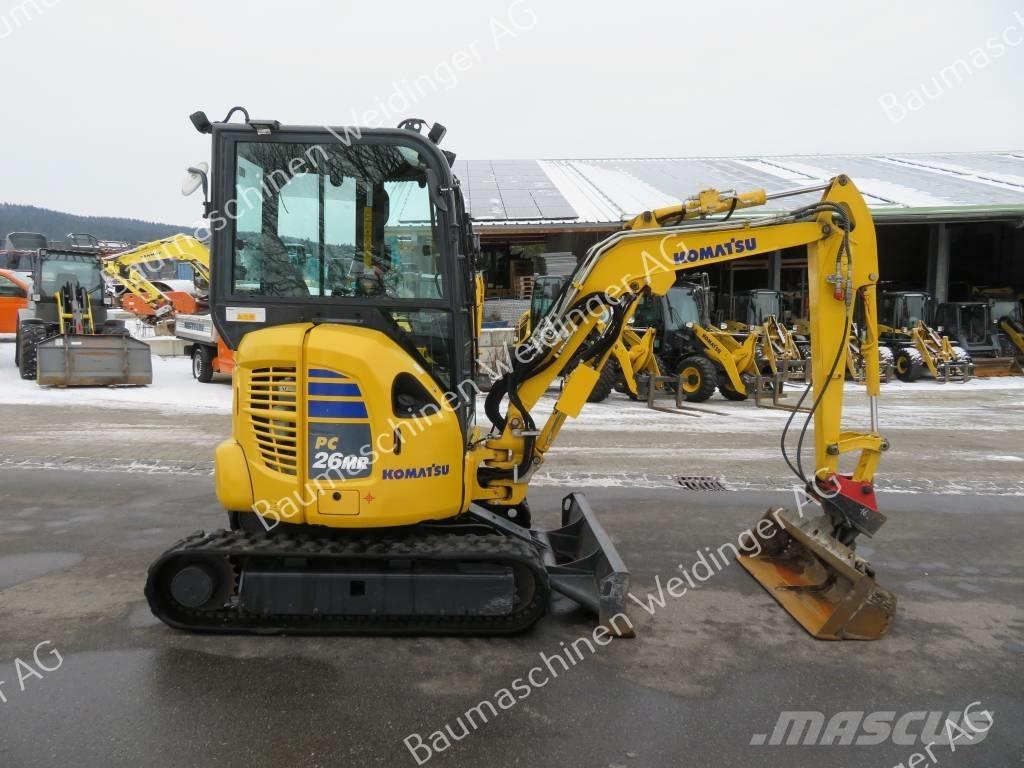 Komatsu PC 26 MR-5 Minigraafmachines < 7t