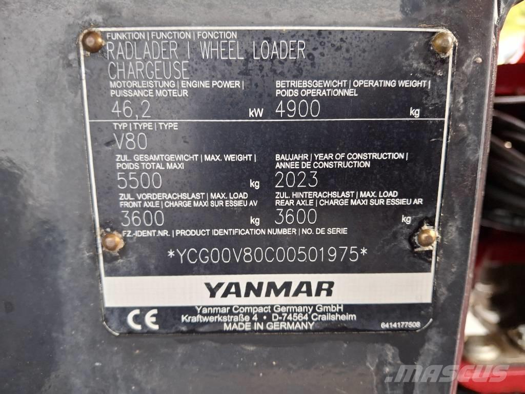 Yanmar V 80 Wielladers