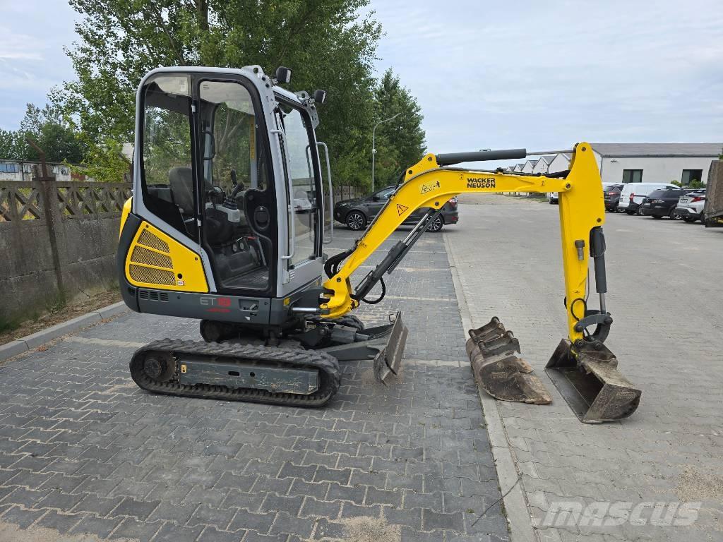 Wacker Neuson ET18 Minigraafmachines < 7t