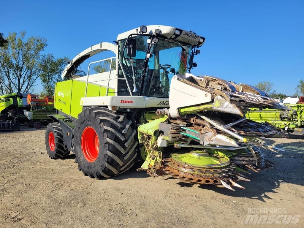 CLAAS Jaguar 870 Zelfrijdende veldhakselaars