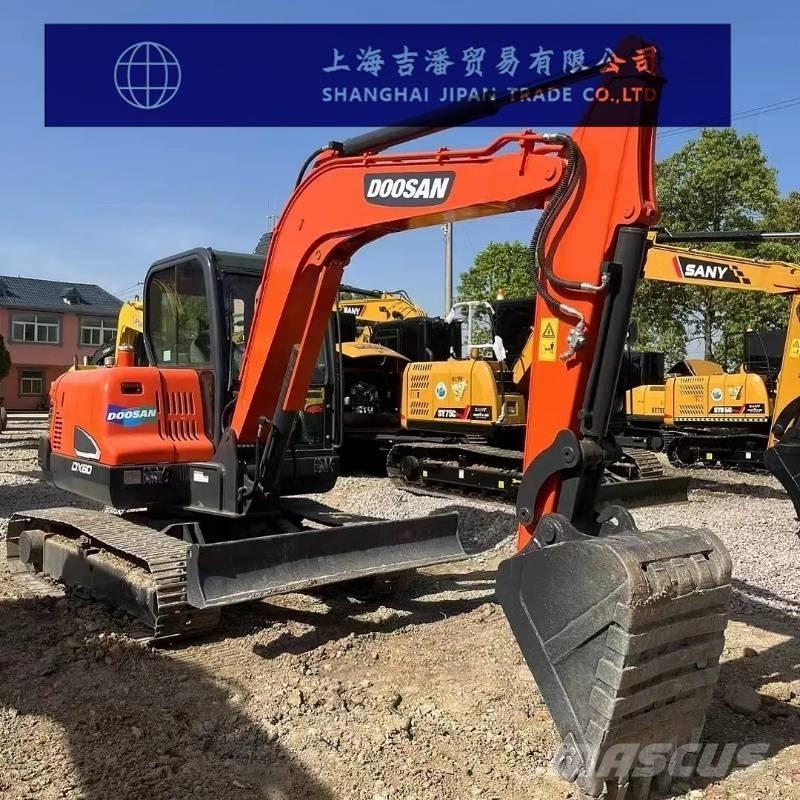 Doosan DX 60 Minigraafmachines < 7t