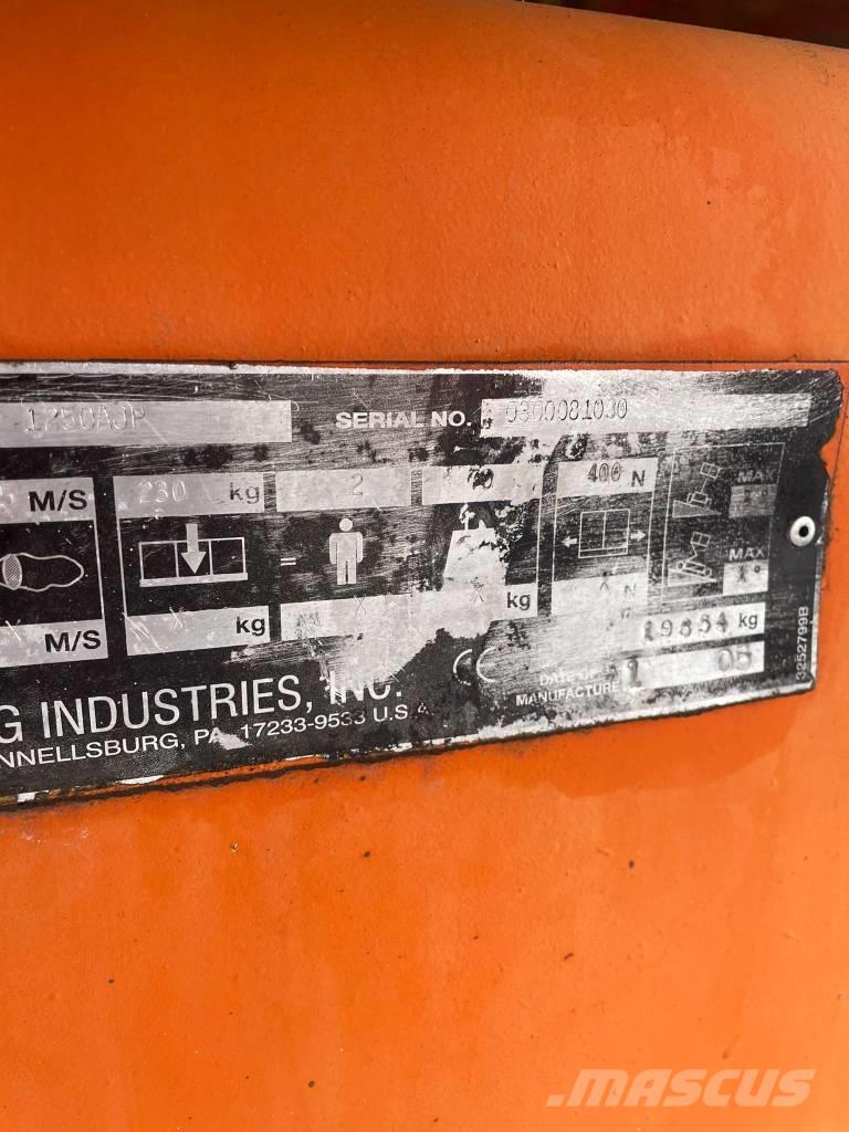 JLG 1250 AJP Knikarmhoogwerkers