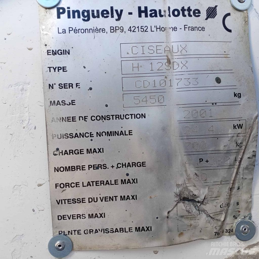 Haulotte H 12 SDX Schaarhoogwerkers