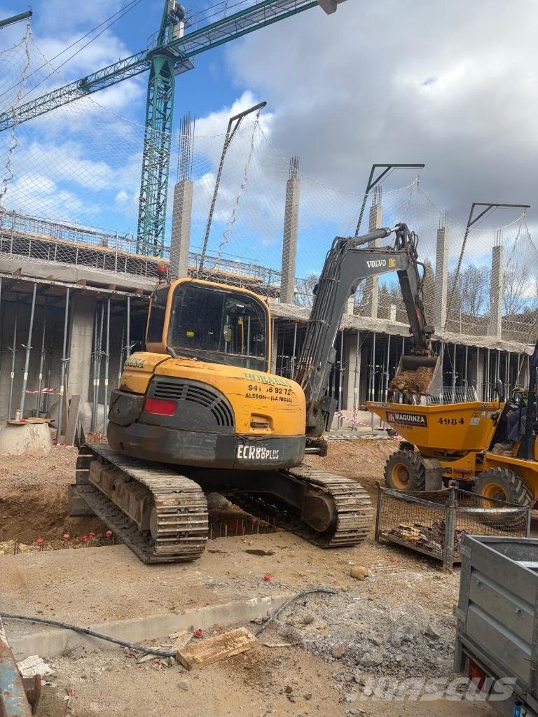 Volvo ECR 88 PLUS Midigraafmachines 7t - 12t