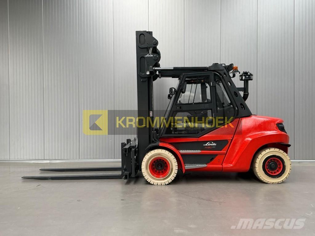 Linde H 80 D-900 Diesel heftrucks