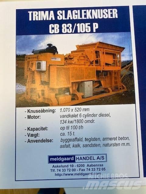 Trima CB 83/105P Vergruizers