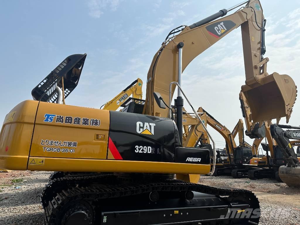 CAT 329D2 Rupsgraafmachines