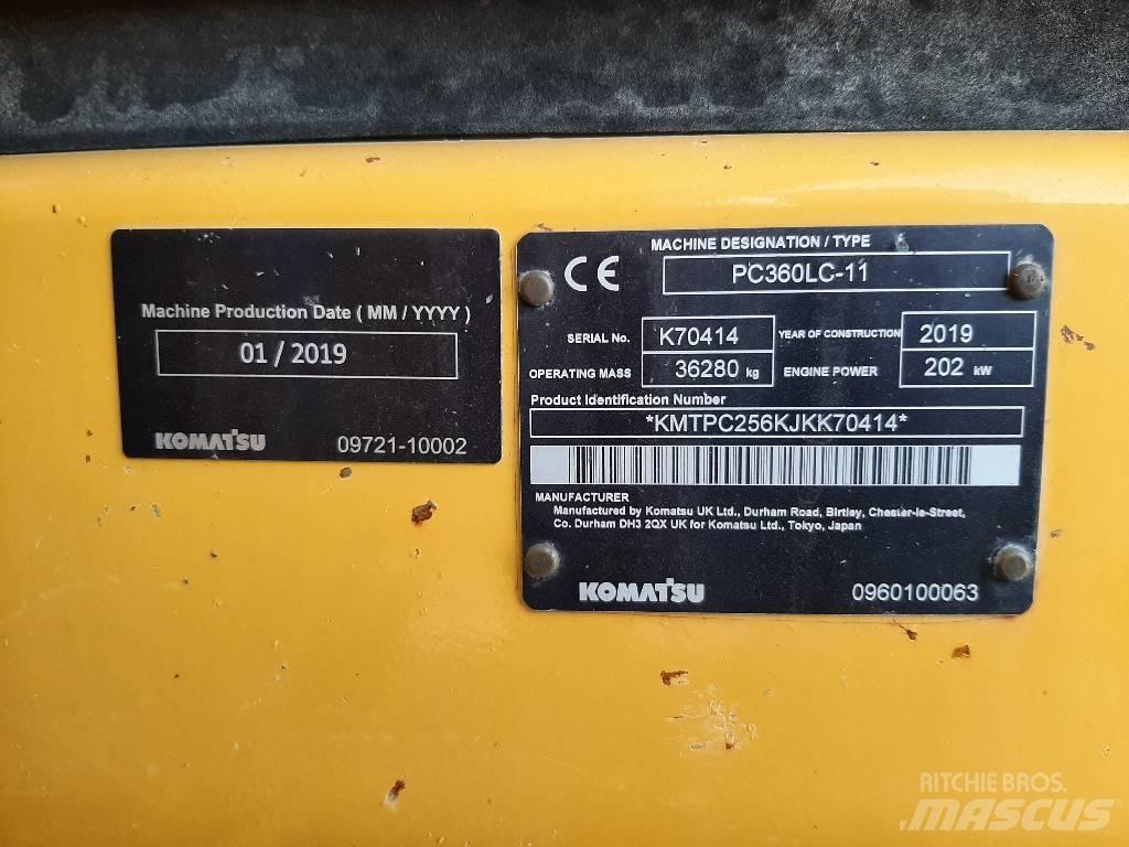 Komatsu PC 360 LC-11 Rupsgraafmachines