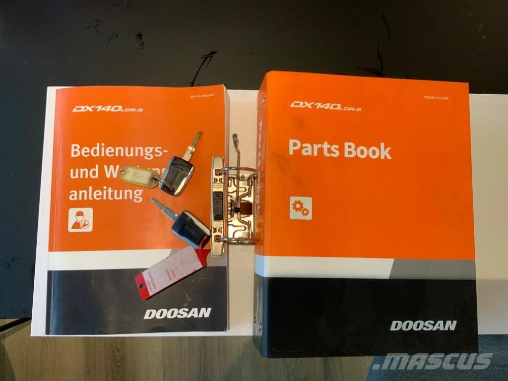 Doosan DX 140 LCR Rupsgraafmachines